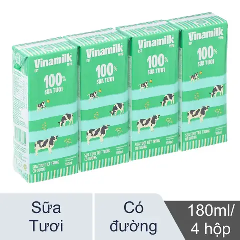 Giá 1 Hộp Sữa Vinamilk 180ml Cập Nhật Mới Nhất Hiện Nay