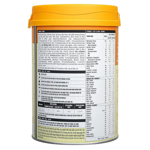 Công dụng nổi bật của sữa bột Optimum Gold 2