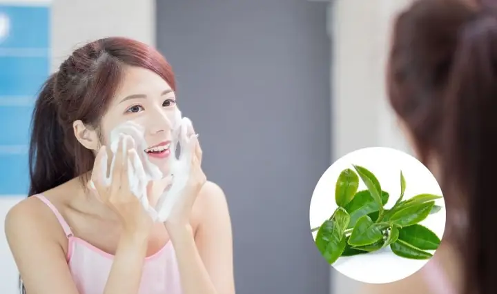 1Đôi nét sữa rửa mặt Green Tea