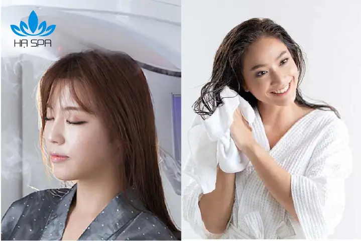 1. Hấp dầu xong có nên gội đầu?