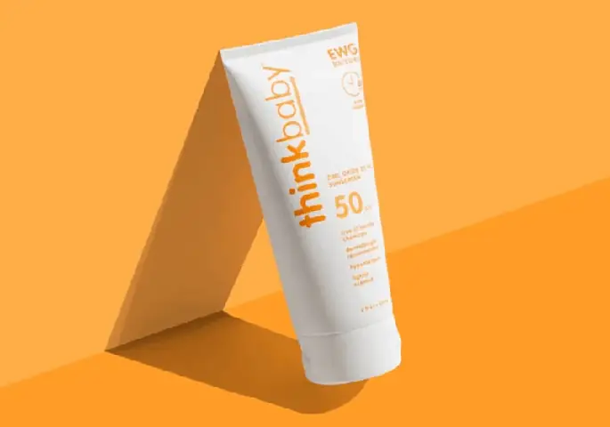 2. Thinkbaby Safe Sunscreen SPF 50+