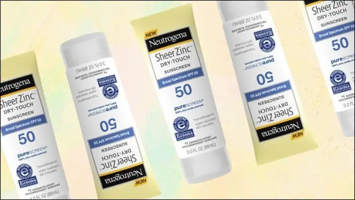 6Kem chống nắng Neutrogena Sheer Zinc Dry-Touch SPF 50