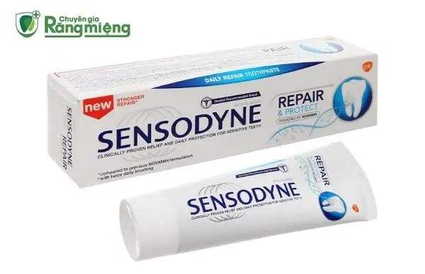 3.6 Kem đánh răng Sensodyne Repair & Protect