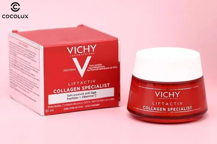#1. Kem dưỡng Vichy Collagen Liftactiv săn chắc và tươi trẻ làn da 50ml
