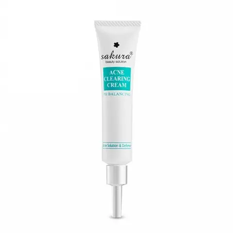 Kem trị mụn giá rẻ Sakura Acne Clearing Cream
