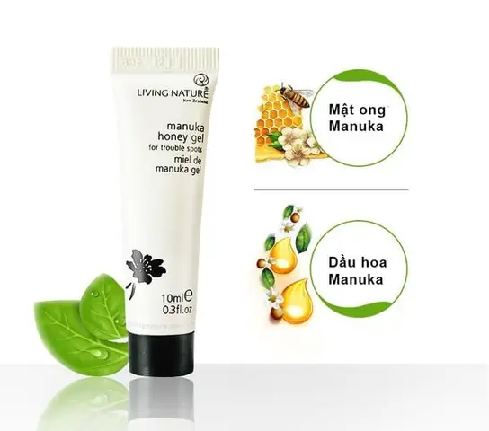 Gel trị mụn Living Nature Manuka honey gel