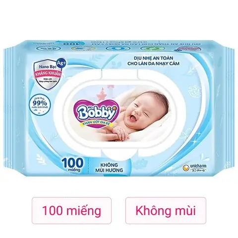 Khăn ướt Bobby không mùi 100 tờ: Đánh giá chi tiết và khách quan