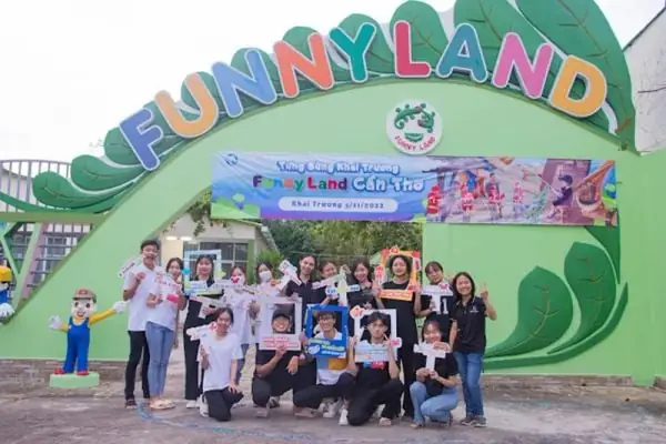 Khu vui chơi hướng nghiệp cho bé ở Cần Thơ - Funny Land