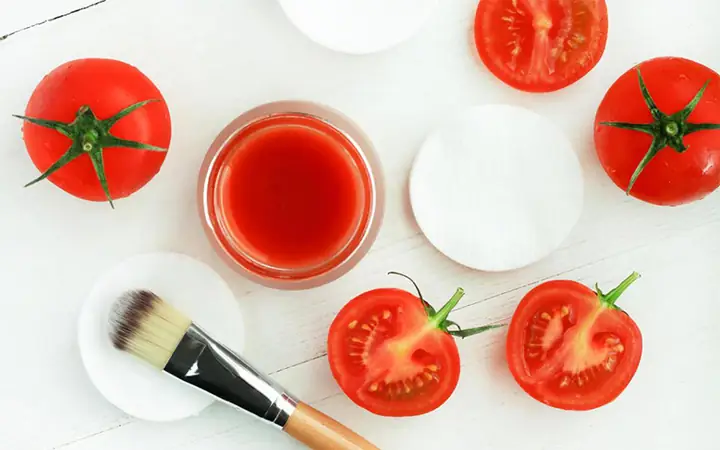 1Các công dụng của mặt nạ mật ong cà chua