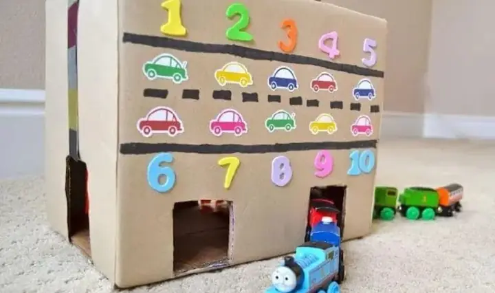 2. Hầm để xe đồ chơi