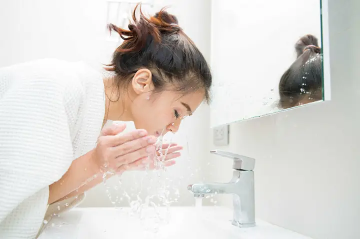 Rửa mặt đúng cách