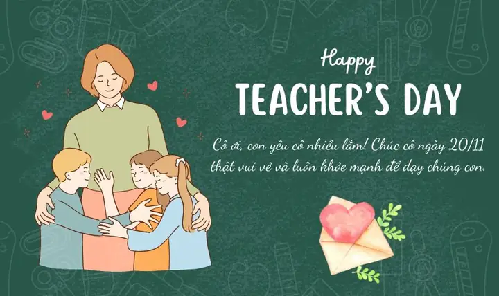 Lời chúc 20/11 cho cô giáo mầm non