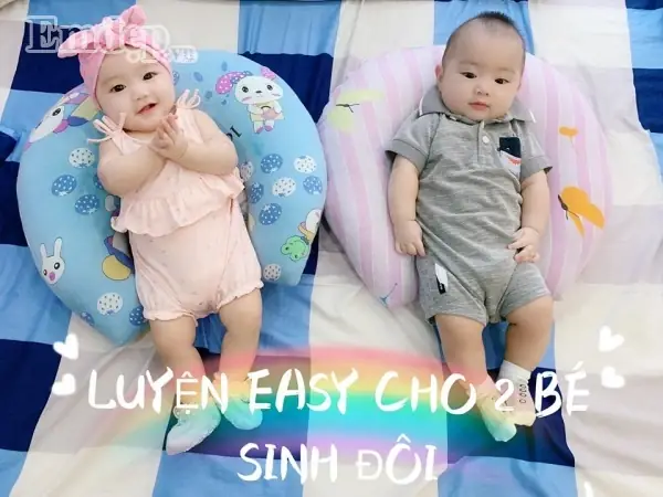 Luyện ngủ Easy cho bé sinh đôi cùng mẹ 9X, tưởng không dễ mà dễ không tưởng Luyện ngủ Easy cho bé sinh đôi cùng mẹ 9X, tưởng không dễ mà dễ không tưởng
