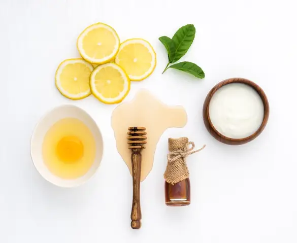Mặt nạ mật ong, lòng trắng trứng