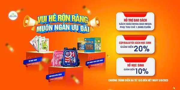VUI HÈ RỘN RÀNG – MUÔN NGÀN ƯU ĐÃI CÙNG SÁCH KHÁNH HÒA