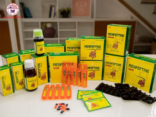 1. Men tiêu hóa Menpeptine