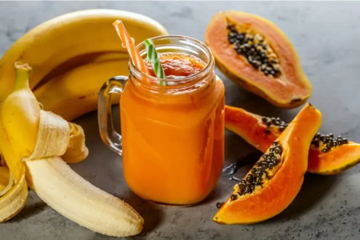 1Sinh tố đu đủ ăn dặm