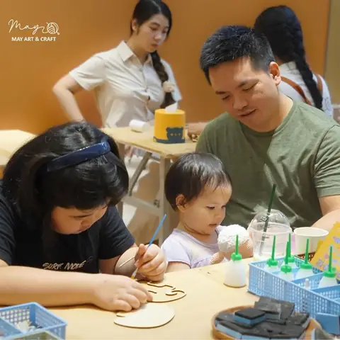 nghệ thuật làm bạn cùng con