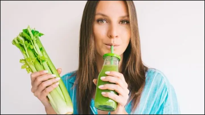 6Lưu ý khi uống nước ép cần tây giảm cân