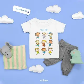 Áo Thun Cotton Trẻ em