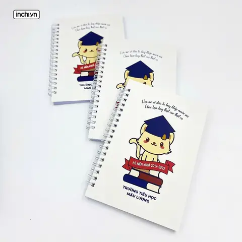 Sổ tay in lời chúc từ thầy cô