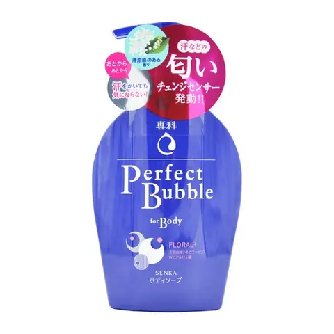 Sữa Tắm Senka Perfect Bubble For Body Floral+ 500ml