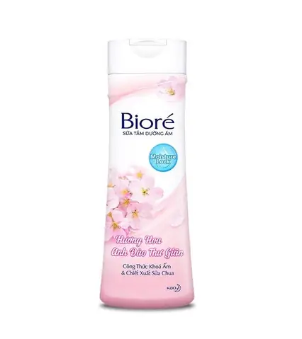 Sữa Tắm Bioré Ẩm Mịn Làn Da Hương Hoa Anh Đào 200g