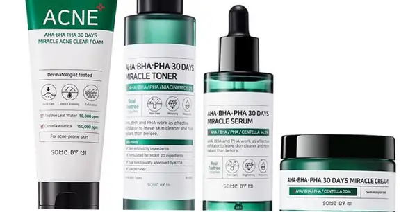 1. Sản phẩm trị mụn Hàn Quốc AHA-BHA-PHA 30 Days Miracle Some By Mi