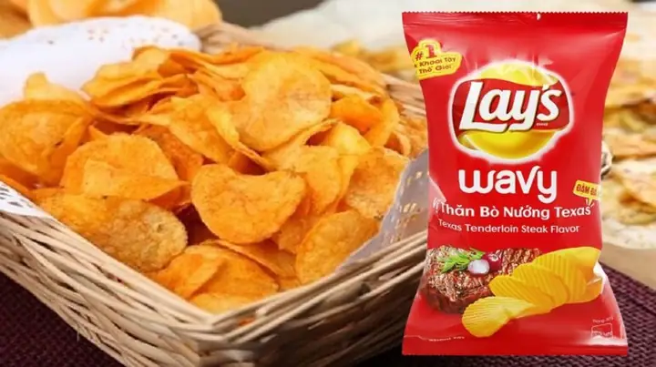 1Snack khoai tây chứa bao nhiêu calo?