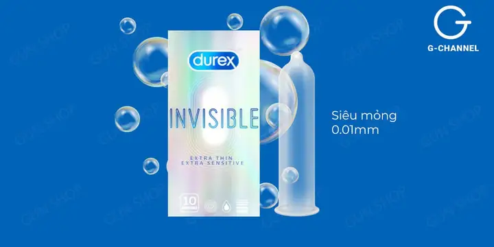 Đánh giá bao cao su Durex Invisible