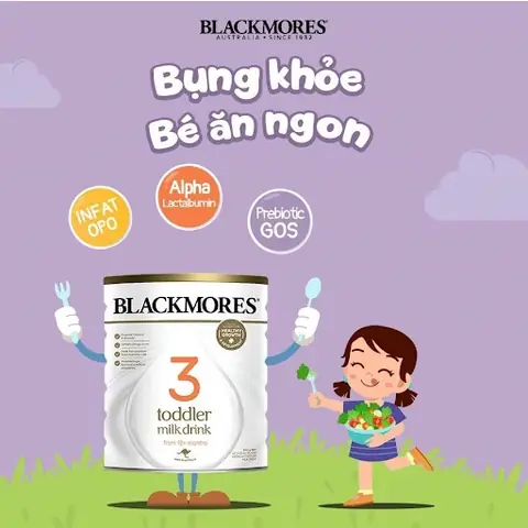 sữa blackmore pha bao nhiêu độ
