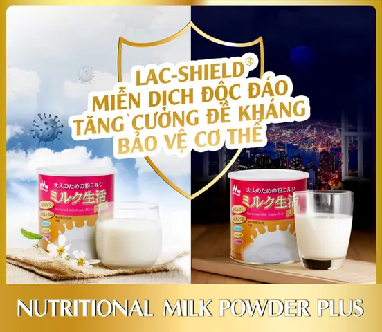 sữa bổ sung canxi cho người lớn của nhật
