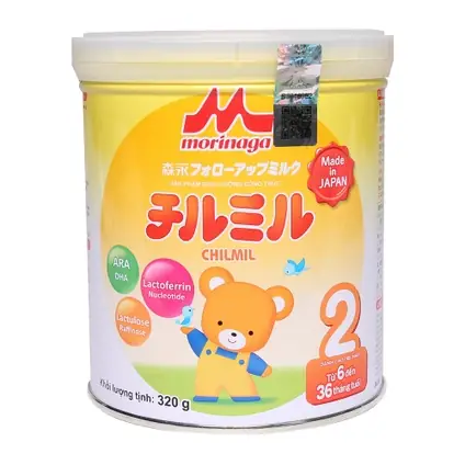 Sữa Morinaga Chilmil số 2 của Nhật cho bé từ 6-36 tháng