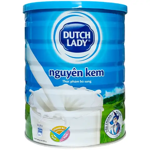 Sá»¯a bá»t nguyÃªn kem CÃ´ GÃ¡i HÃ  Lan lon 850g