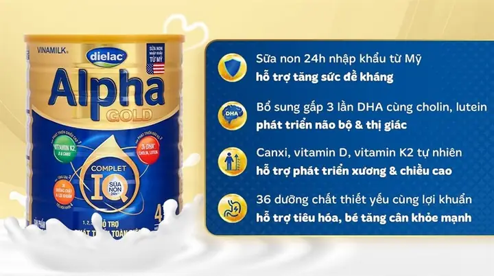 5Có nên mua sữa bột Dielac Alpha Gold cho bé không?