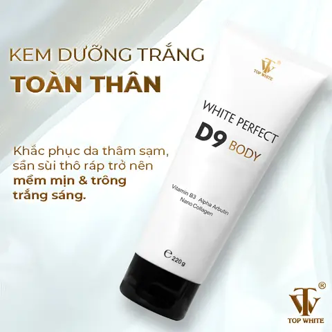 Kem dưỡng trắng da toàn thân White Perfect Body D9