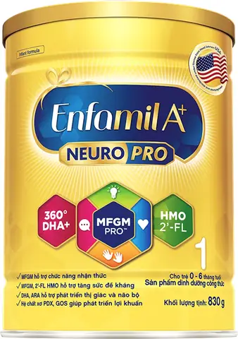 sữa enfa a cho trẻ từ 0 6 tháng tuổi