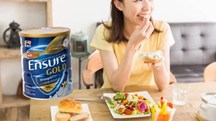 Sữa Ensure thay thế bữa ăn chính (trong trường hợp đặc biệt)