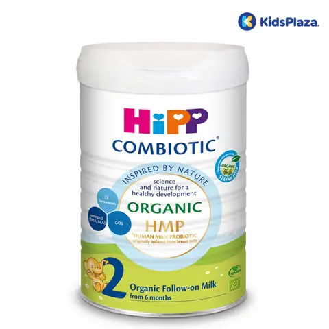 Sữa Hipp số 2 Organic Combiotic HMP 800gr - sản phẩm dinh dưỡng hữu cơ được cải tiến mới nhất đến từ thương hiệu HiPP (Đức)