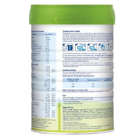 Đặc điểm nổi bật của sữa Hipp số 2 Organic Combiotic HMP 800g