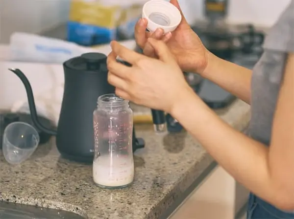 3.1. Về cách pha sữa