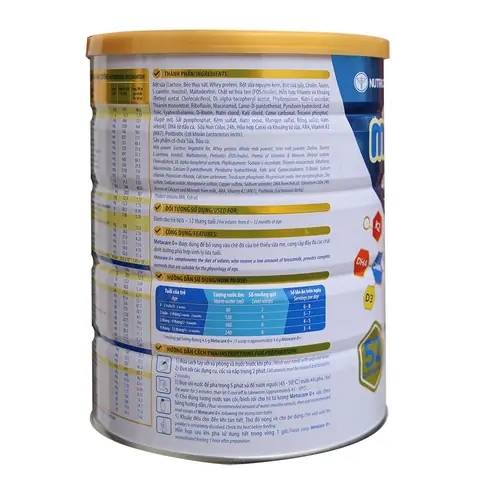 Ưu điểm vượt trội của sữa Meta Care 0