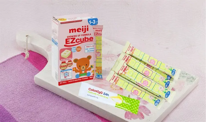 1Lợi ích khi sử dụng sữa bột dạng gói nhỏ cho trẻ sơ sinh