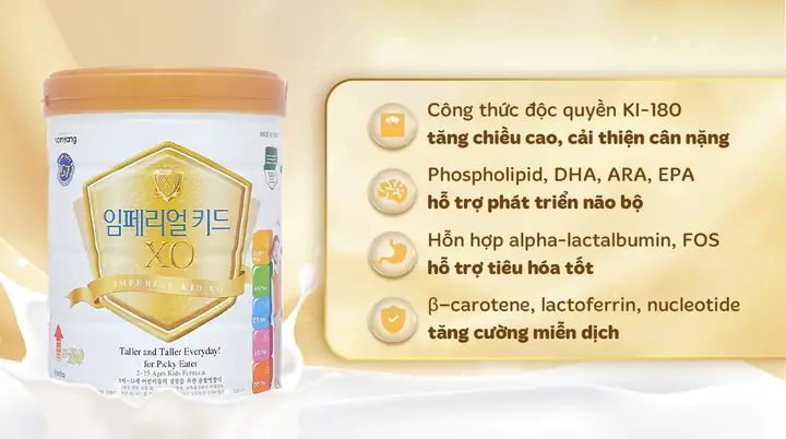 3.2 Sữa bột XO Imperial Kid