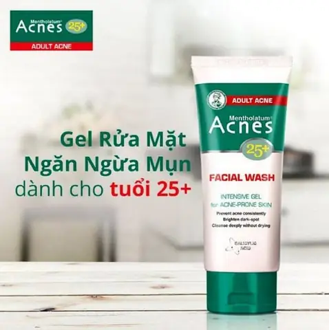 3.3. Sữa rửa mặt Acnes 25+ Facial Wash