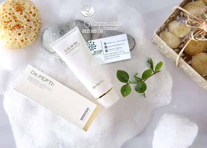 Thành phần của sữa rửa mặt Dr Pepti Hàn Quốc: