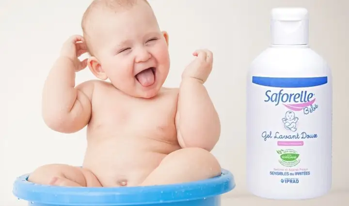 2.10 Sữa tắm cho trẻ sơ sinh Saforelle