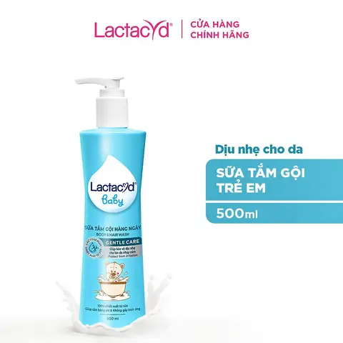 Sữa tắm gội Lactacyd BB
