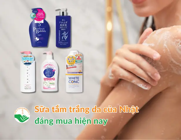 Sữa tắm trắng da của Nhật đáng mua hiện nay