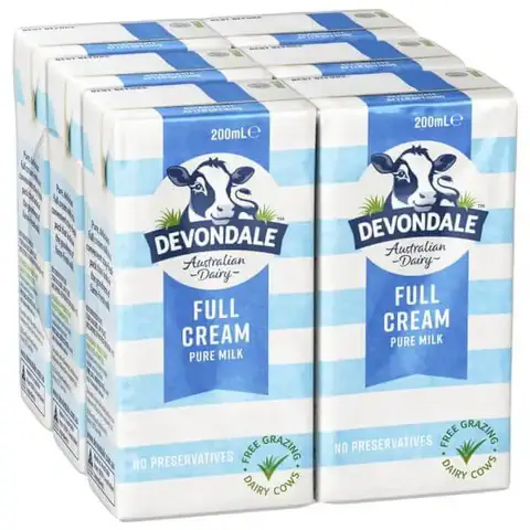 4. Sữa tươi Devondale có mấy loại?